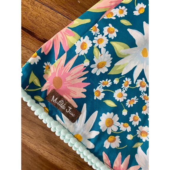 NWT Matilda Jane Dream Chasers Sleeveless Happy Florals Tunic Top Green Pink 8 - Picture 6 of 8